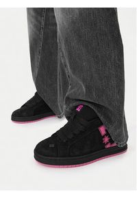 DC Shoes Sneakersy CEOWB-V5-10116 Czarny. Kolor: czarny. Materiał: zamsz, skóra #4