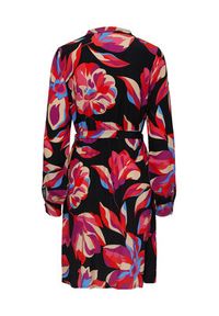 YAS Sukienka koszulowa 26030728 Kolorowy Regular Fit. Materiał: wiskoza. Wzór: kolorowy. Typ sukienki: koszulowe #3