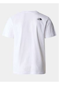 The North Face T-Shirt Easy NF0A87N5 Biały Regular Fit. Kolor: biały. Materiał: bawełna #7