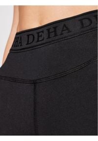 Deha Szorty sportowe Logo B94705 Czarny Slim Fit. Kolor: czarny. Materiał: bawełna #2