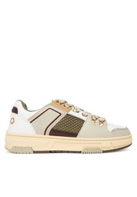 Hugo - Sneakersy HUGO. Kolor: beżowy