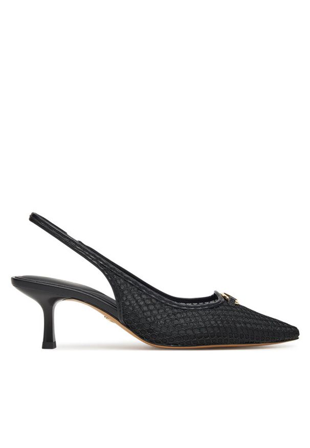 Aldo Sandały Alba 13965467 Czarny. Kolor: czarny. Materiał: materiał