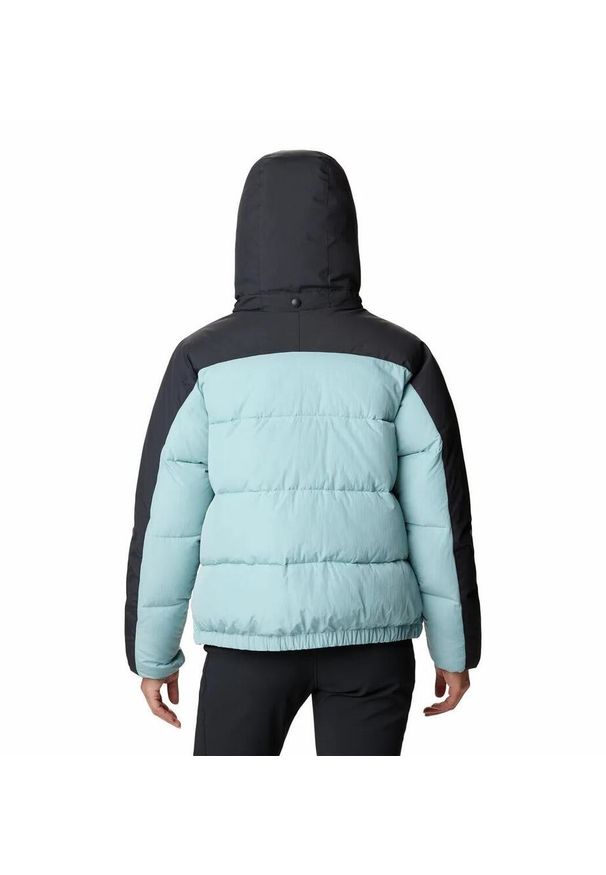 columbia - Kurtka Turystyczna Puchowa Damska Columbia Snowqualmie Jacket. Kolor: niebieski. Materiał: puch