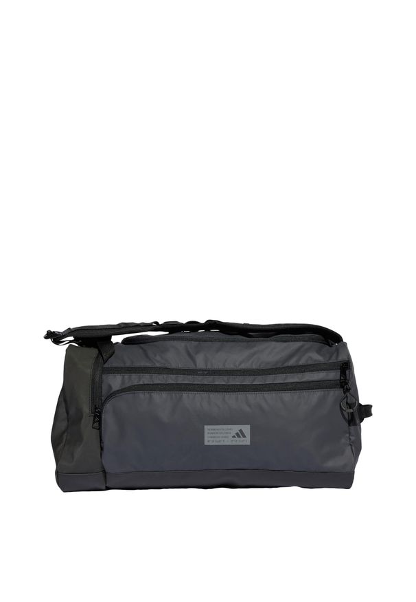 Adidas - Torba Hybrid Duffel. Kolor: wielokolorowy, czarny, szary. Materiał: materiał