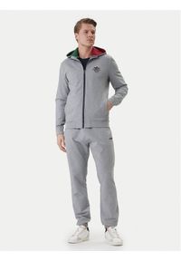 Aeronautica Militare Dres 261TF0108UF00674 Szary Regular Fit. Kolor: szary. Materiał: bawełna #1