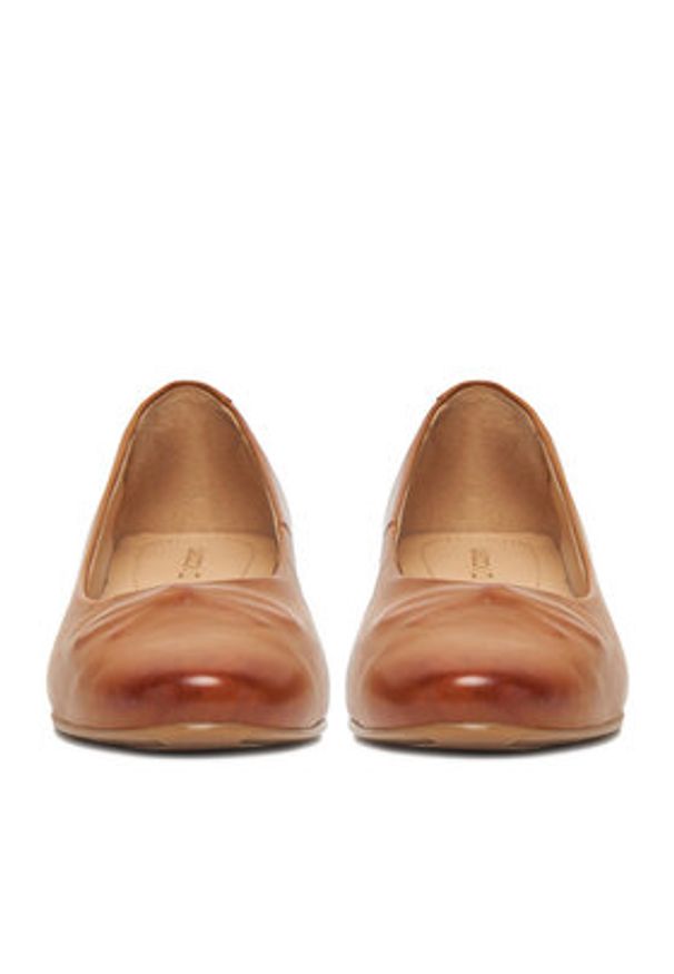 Lasocki Baleriny CEO-RST-ERICA-61 Beżowy. Kolor: beżowy. Materiał: skóra