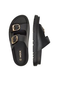 MEXX Klapki EO-MX/021C-HY Czarny. Kolor: czarny. Materiał: skóra #7