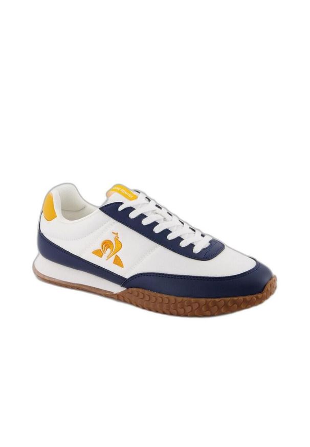 Le Coq Sportif - Buty do chodzenia męskie Le coq sportif 2310329. Zapięcie: sznurówki. Kolor: biały. Materiał: skóra, materiał. Szerokość cholewki: normalna. Sport: turystyka piesza