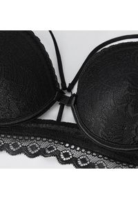 Intica - Komplet bieliźniany z usztywnianym biustonoszem i koronką Jolynn. Kolor: zielony. Materiał: koronka. Wzór: koronka #8