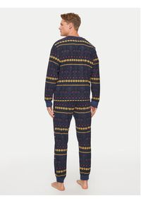 Jack & Jones - Jack&Jones Piżama 12268512 Granatowy Loose Fit. Kolor: niebieski. Materiał: syntetyk #6
