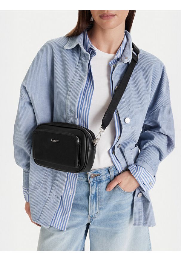 Roxy Torebka CWBEO-ROXY-M-005-09 Czarny. Kolor: czarny. Materiał: skórzane
