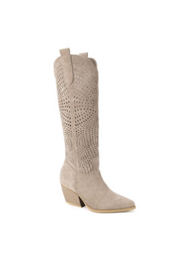 Jenny Fairy Kowbojki WFA2886-2 Beżowy. Kolor: beżowy. Materiał: materiał