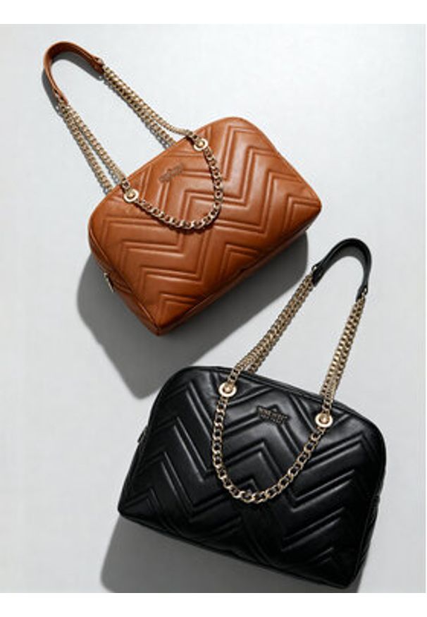 Nine West Torebka CEO-ALICE-LA482-3468 Brązowy. Kolor: brązowy