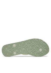 Calvin Klein Japonki Flip Flop Deboss Logo Met HW0HW02043 Zielony. Kolor: zielony #4