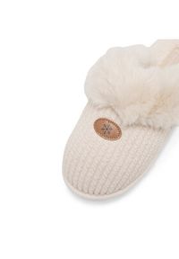 Home & Relax Kapcie CCC23-1 Beżowy. Kolor: beżowy. Materiał: materiał #7