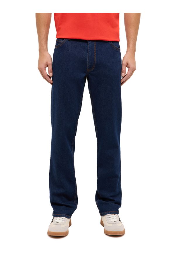 Męskie Spodnie jeansowe Mustang Style Tramper Straight Denim Blue 1017440 5000 940