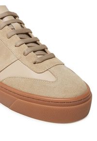 Furla Sneakersy Enjoy Lace-Up YI79ENJ BX3712 PT 8E000 Écru. Materiał: skóra #5