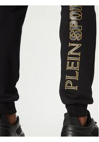 Plein Sport Spodnie dresowe SAEC MJT2490 STE001N Czarny Loose Fit. Kolor: czarny. Materiał: bawełna #4