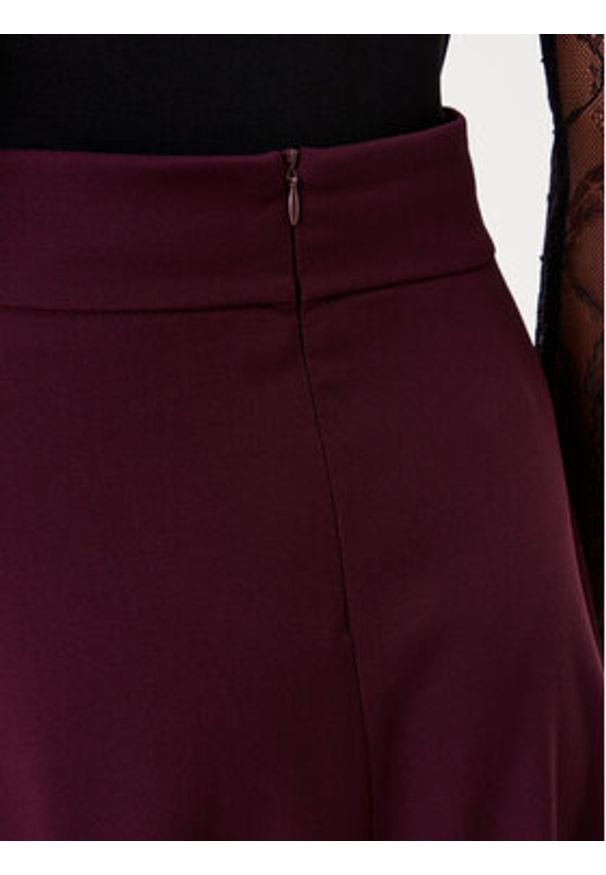 Rinascimento Spódnica trapezowa CFC0126216003 Bordowy Regular Fit. Kolor: czerwony. Materiał: syntetyk