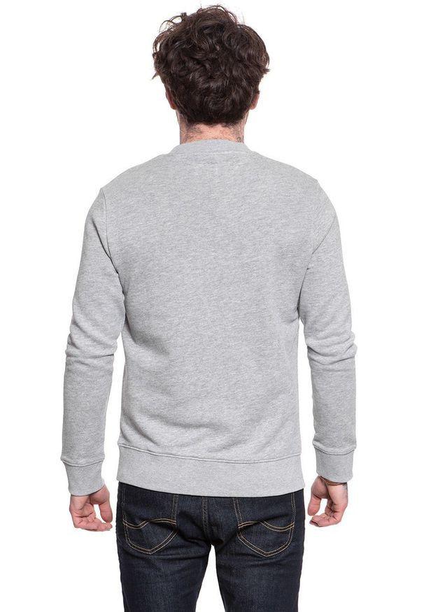 Wrangler - WRANGLER SEASONAL LOGO SWEAT MID GREY MEL W6A5HAX37 112130662
