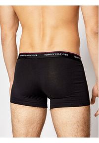 TOMMY HILFIGER - Tommy Hilfiger Komplet 3 par bokserek 3P Trunk 1U87903842 Czarny. Kolor: czarny. Materiał: bawełna #4