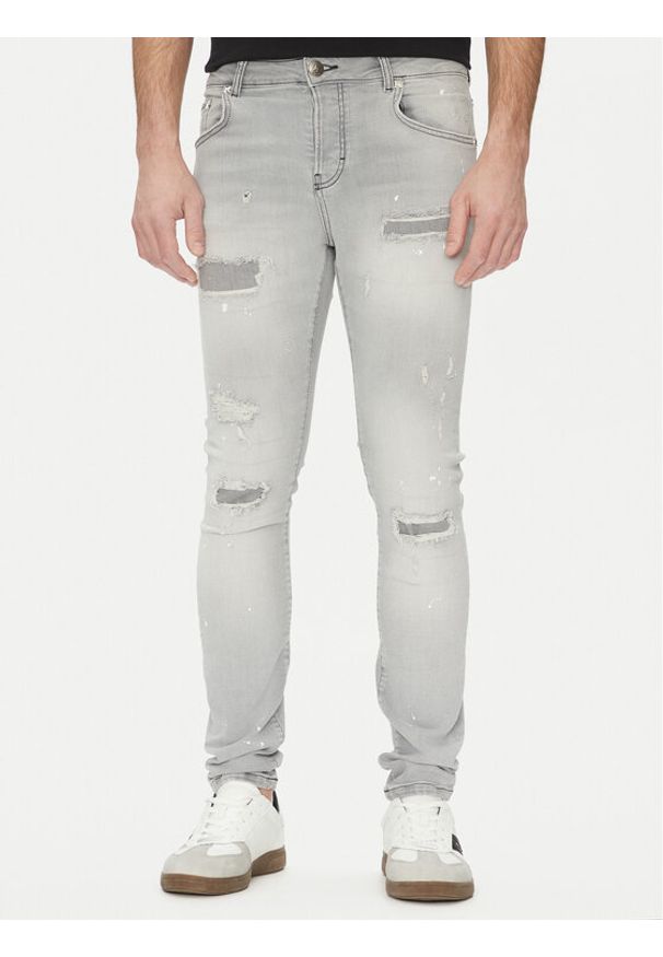 Richmond X Jeansy UMP25286JE Szary Slim Fit. Kolor: szary