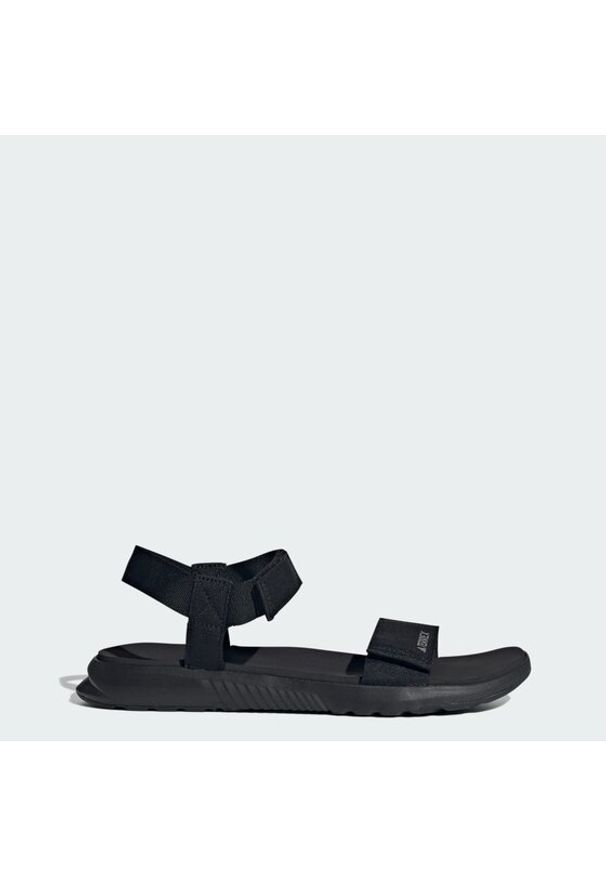 Adidas - adidas Sandały Terrex Hydroterra Light JQ2571 Czarny. Kolor: czarny. Materiał: materiał
