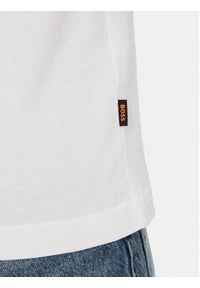 BOSS T-Shirt Bass 50561850 Biały Regular Fit. Kolor: biały. Materiał: bawełna #3