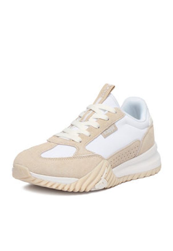Kappa Sneakersy CEO-351P8PW(W) Beżowy. Kolor: beżowy. Materiał: skóra, zamsz