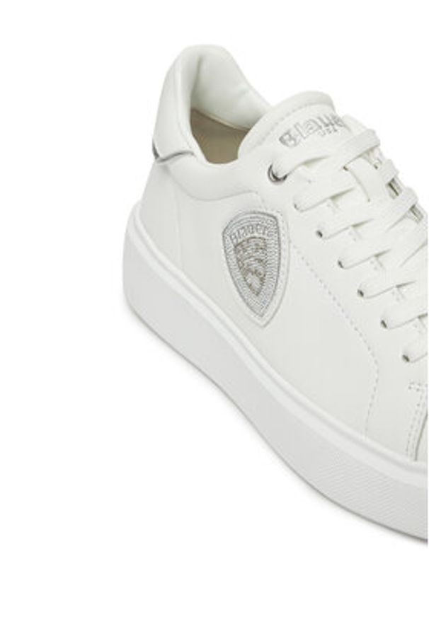 Blauer Sneakersy S5VENUS01 Biały. Kolor: biały. Materiał: skóra