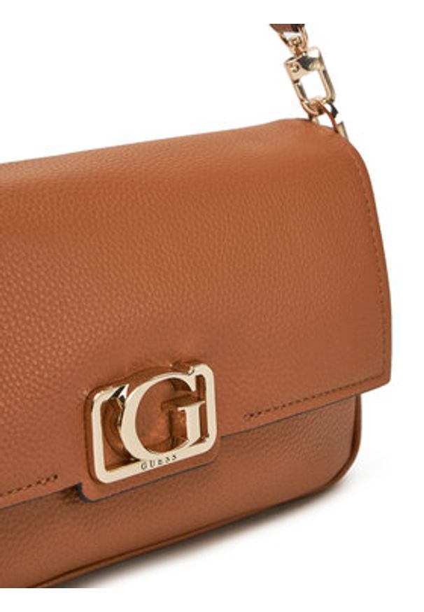 Guess Torebka HWBG96 42190 Brązowy. Kolor: brązowy. Materiał: skórzane