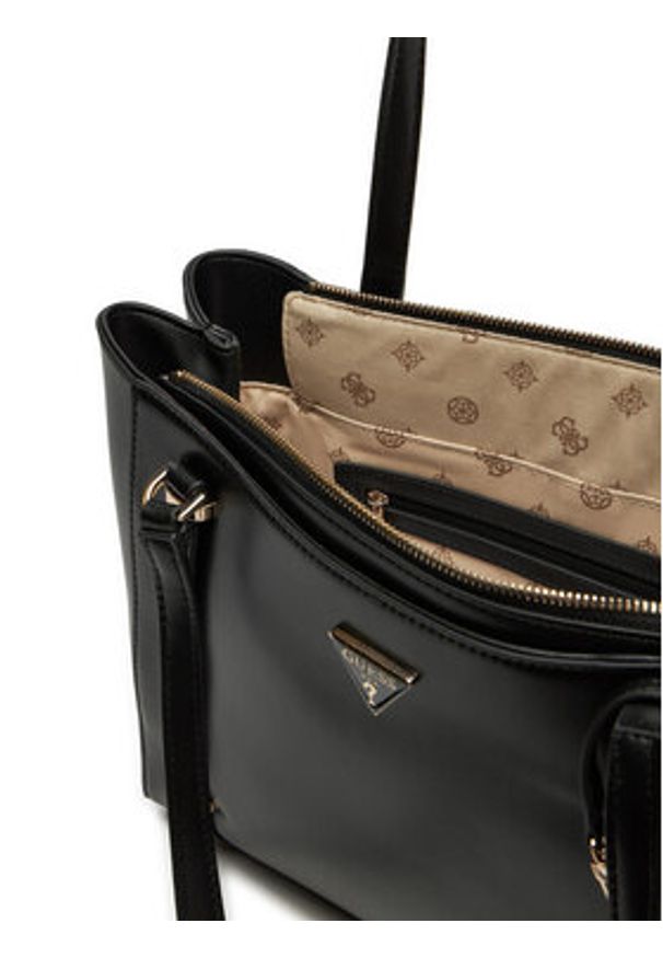 Guess Torebka HWVG94 93230 Czarny. Kolor: czarny. Materiał: skórzane