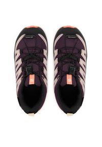 salomon - Salomon Trekkingi Xa Pro V8 Waterproof L47857100 Fioletowy. Kolor: fioletowy. Materiał: materiał. Sport: turystyka piesza #4