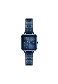Armani Exchange Zegarek Leila AX5730 Granatowy. Kolor: niebieski #1