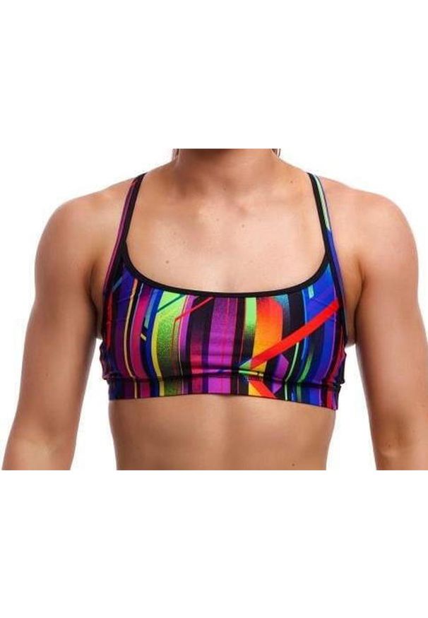 FUNKITA - Strój dwuczęściowy Funkita Sports Top Baby Beamer - góra od bikini. Kolor: wielokolorowy