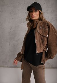 Renee - Czarny T-shirt Basic Oversize z Bawełny Elusis. Okazja: na co dzień. Kolor: czarny. Materiał: bawełna. Styl: casual, elegancki #5