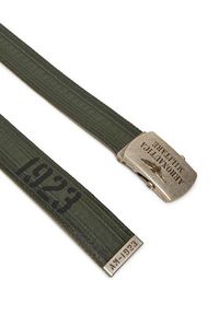 Aeronautica Militare Pasek Męski 251CI317CT3585 Zielony. Kolor: zielony. Materiał: materiał