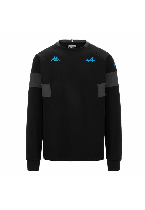 Kappa - Bluza dziecięca Alpine F1 Adofod 2024. Kolor: niebieski, wielokolorowy, czarny