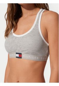 TOMMY HILFIGER - Tommy Hilfiger Biustonosz top UW0UW06270 Szary jasny. Kolor: szary. Materiał: bawełna #3