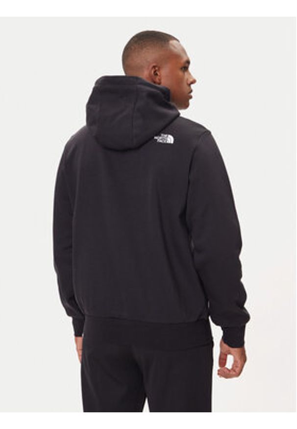 The North Face Bluza Easy NF0A89FF Czarny Regular Fit. Kolor: czarny. Materiał: syntetyk