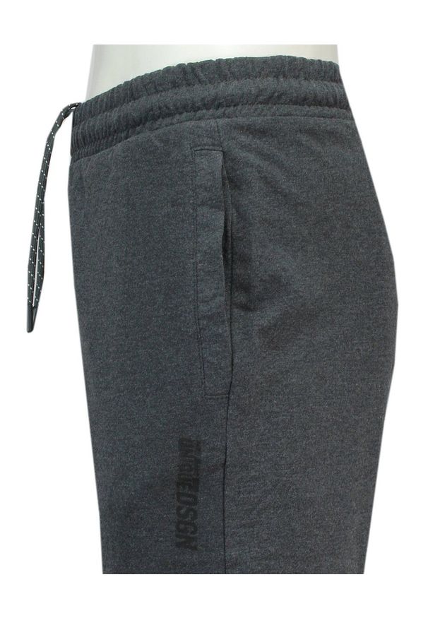 Pako Jeans - Spodenki Męskie, Grafitowe Szorty, Dresowe, Bawełniane -PAKO JEANS. Kolor: szary. Materiał: bawełna. Długość: krótkie. Sezon: lato. Styl: sportowy