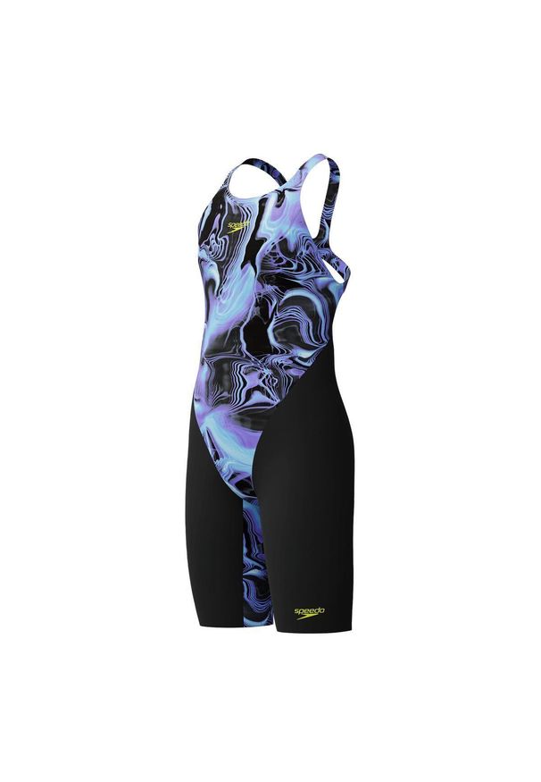 Strój startowy dziewczęcy Speedo Fastskin Endurance+ Max Open Back. Kolor: niebieski