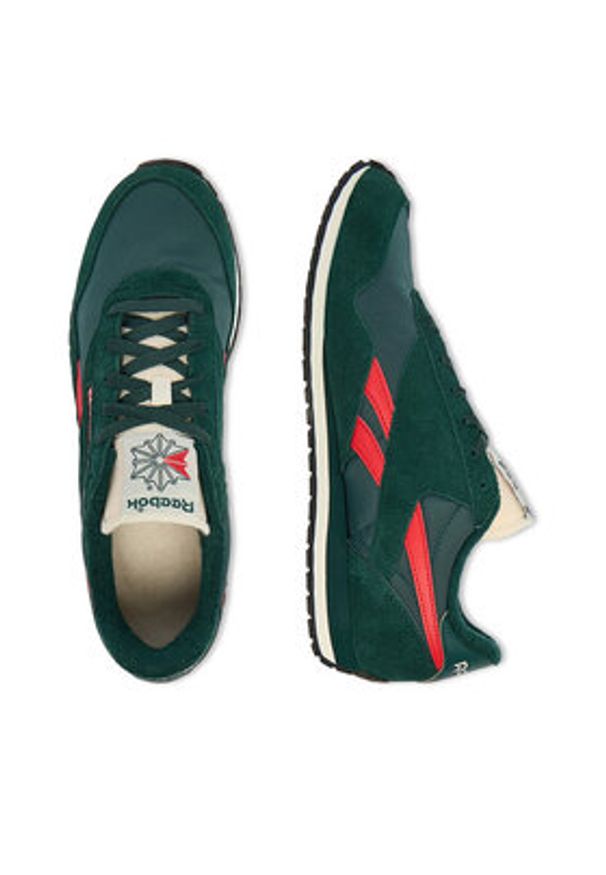 Reebok Sneakersy EO-CLASSIC AZ 100245081 Zielony. Kolor: zielony. Materiał: zamsz, skóra. Model: Reebok Classic
