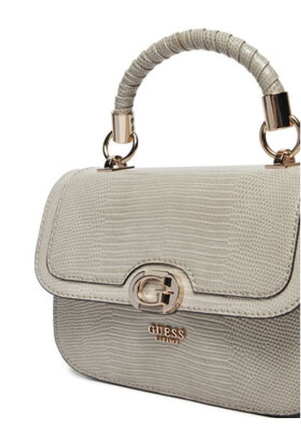 Guess Torebka HWKG95 31200 Szary. Kolor: szary. Materiał: skórzane