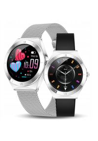 Nexano - SMARTWATCH DAMSKI ZEGAREK SMART WATCH ROZMOWY MENU POLSKIE ZDROWIE 3 PASKI. Rodzaj zegarka: smartwatch