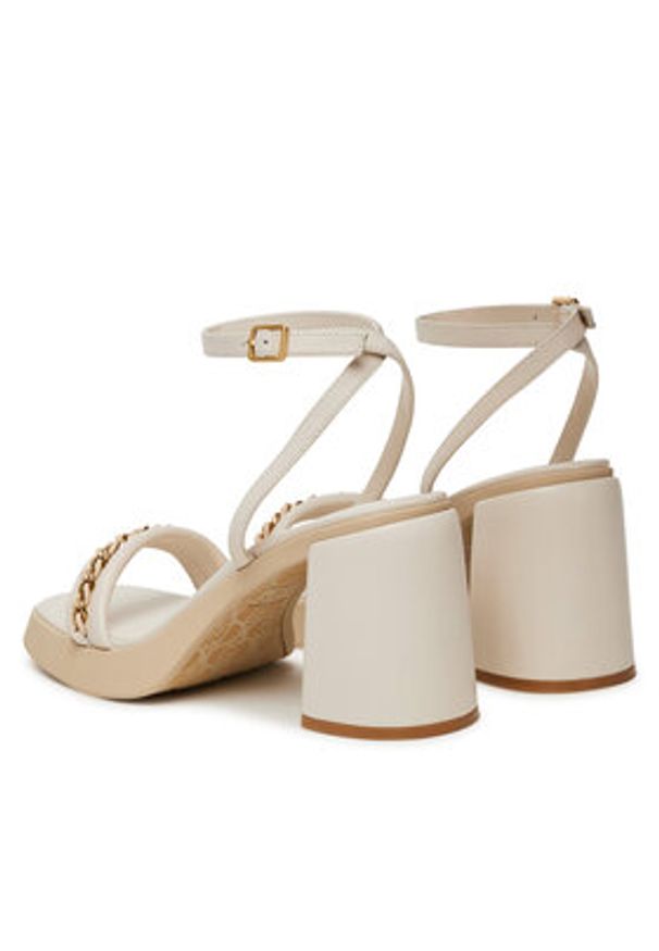 Liu Jo Sandały Giselle 11 SA5097 P0062 Beżowy. Kolor: beżowy. Materiał: skóra