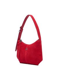 Tommy Jeans Torebka Tjw Slouchy Suede Shoulder Bag AW0AW18859 Czerwony. Kolor: czerwony. Materiał: skórzane, zamszowe #6