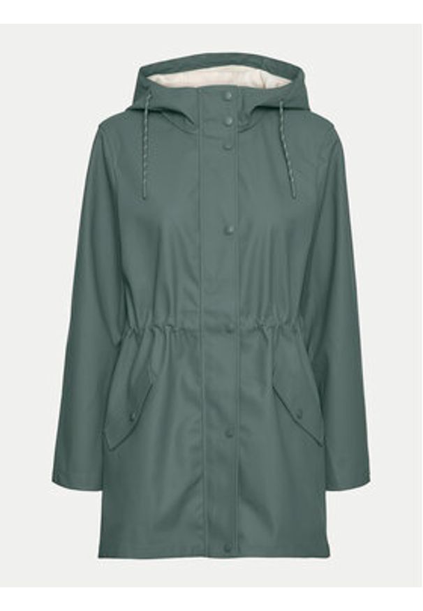 Vero Moda Kurtka przeciwdeszczowa Malou 10266982 Zielony Regular Fit. Kolor: zielony. Materiał: syntetyk