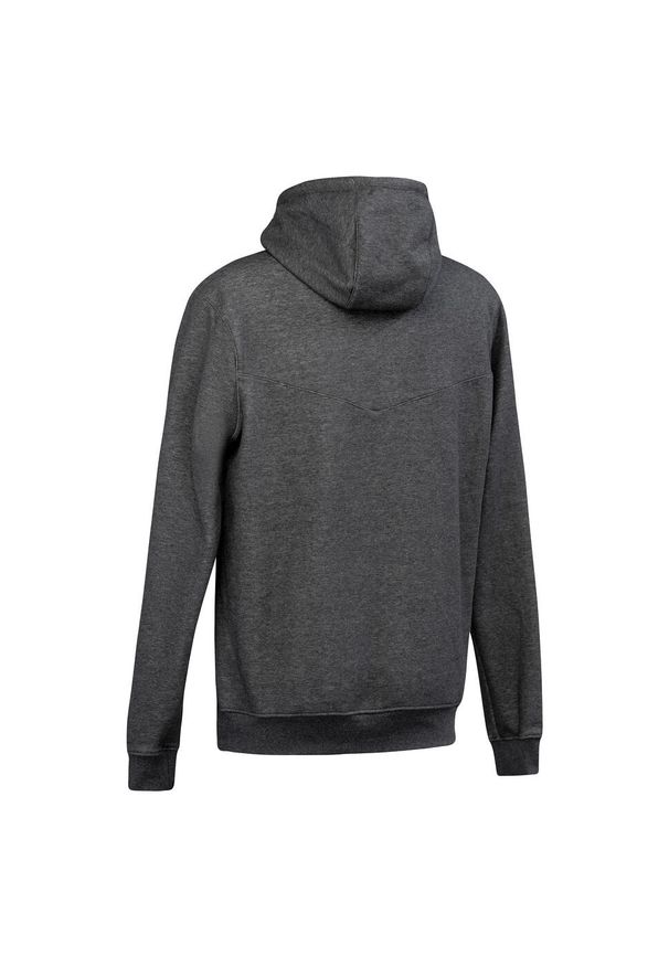 KOROK - Bluza do hokeja na trawie męska Korok FH500. Kolor: szary. Materiał: bawełna, tkanina, poliester