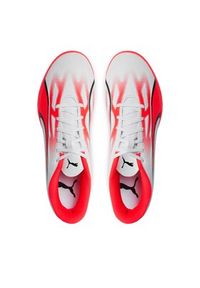 Puma Buty do piłki nożnej Ultra Play It 107529 01 Biały. Kolor: biały. Materiał: skóra